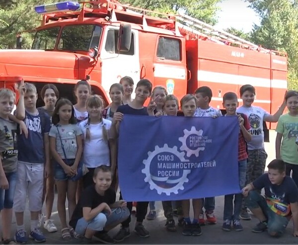 «Союз Машиностроителей» организовал пожарные учения в Новочеркасске (видео)