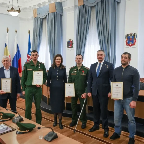 В Ростове чествовали ветеранов СВО