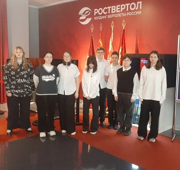 Учащиеся школы №21 в гостях у “Роствертола”