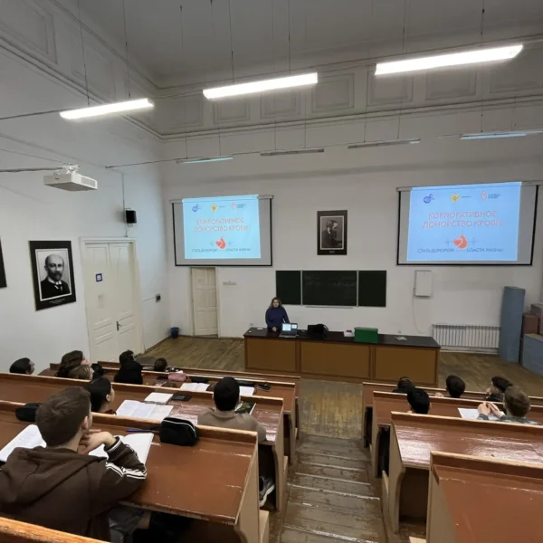Мероприятие, посвящённое вопросам добровольного донорства крови костного мозга на площадке ЮРГПУ НПИ им. М.И. Платова (5)