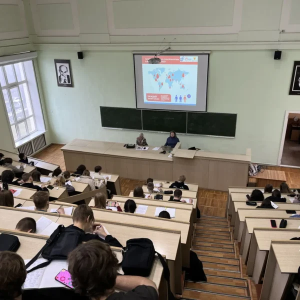 Мероприятие, посвящённое вопросам добровольного донорства крови костного мозга на площадке ЮРГПУ НПИ им. М.И. Платова (10)