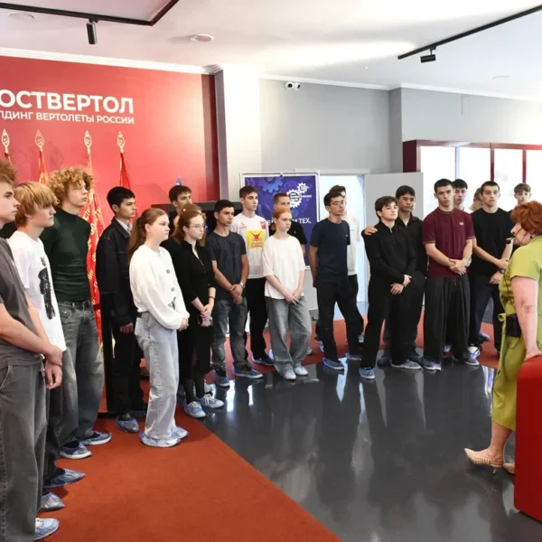 Экскурсия на «Роствертол»: профориентация в центре внимания ростовского СоюзМаш