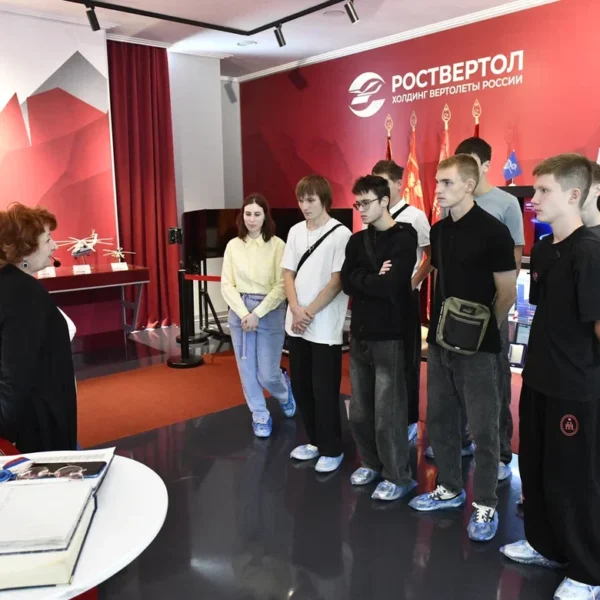 Экскурсия на «Роствертол»: профориентация в центре внимания ростовского СоюзМаш