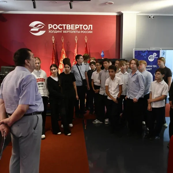 Экскурсия на «Роствертол»: профориентация в центре внимания ростовского СоюзМаш