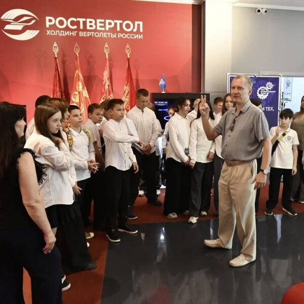Экскурсия на «Роствертол»: профориентация в центре внимания ростовского СоюзМаш