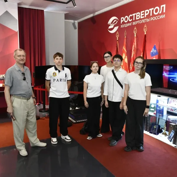 Экскурсия на «Роствертол»: профориентация в центре внимания ростовского СоюзМаш