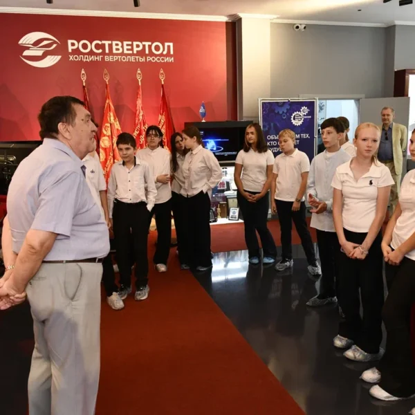 Экскурсия на «Роствертол»: профориентация в центре внимания ростовского СоюзМаш