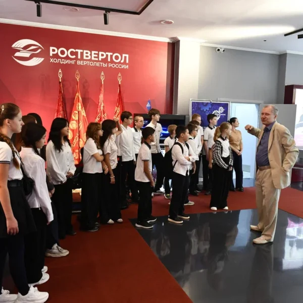 Экскурсия на «Роствертол»: профориентация в центре внимания ростовского СоюзМаш